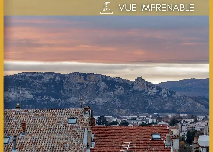 Apartman Unique Panoramic View Of Rhone And Mountains *